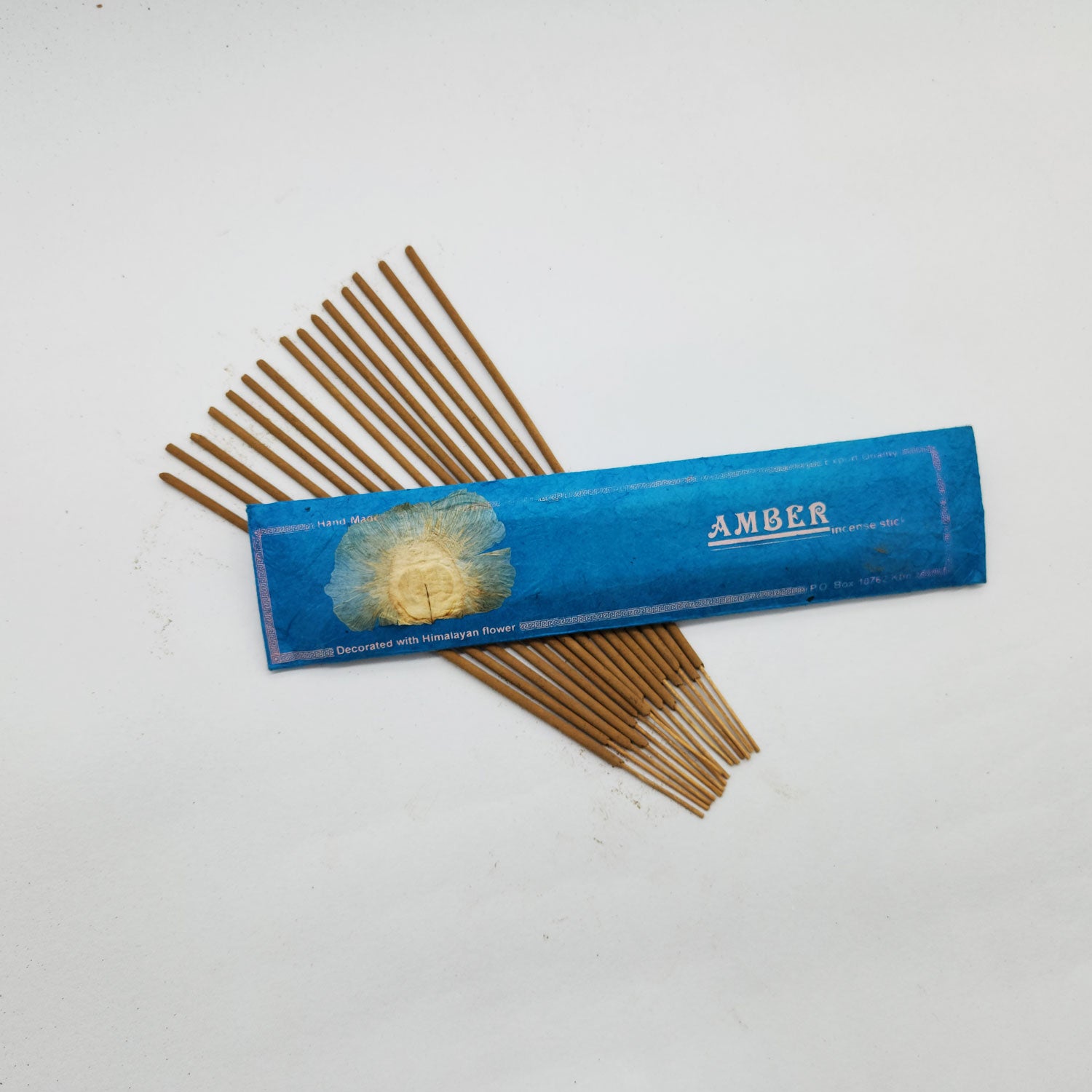 Amber Flora Incense Sticks – Warm & Soothing Aroma