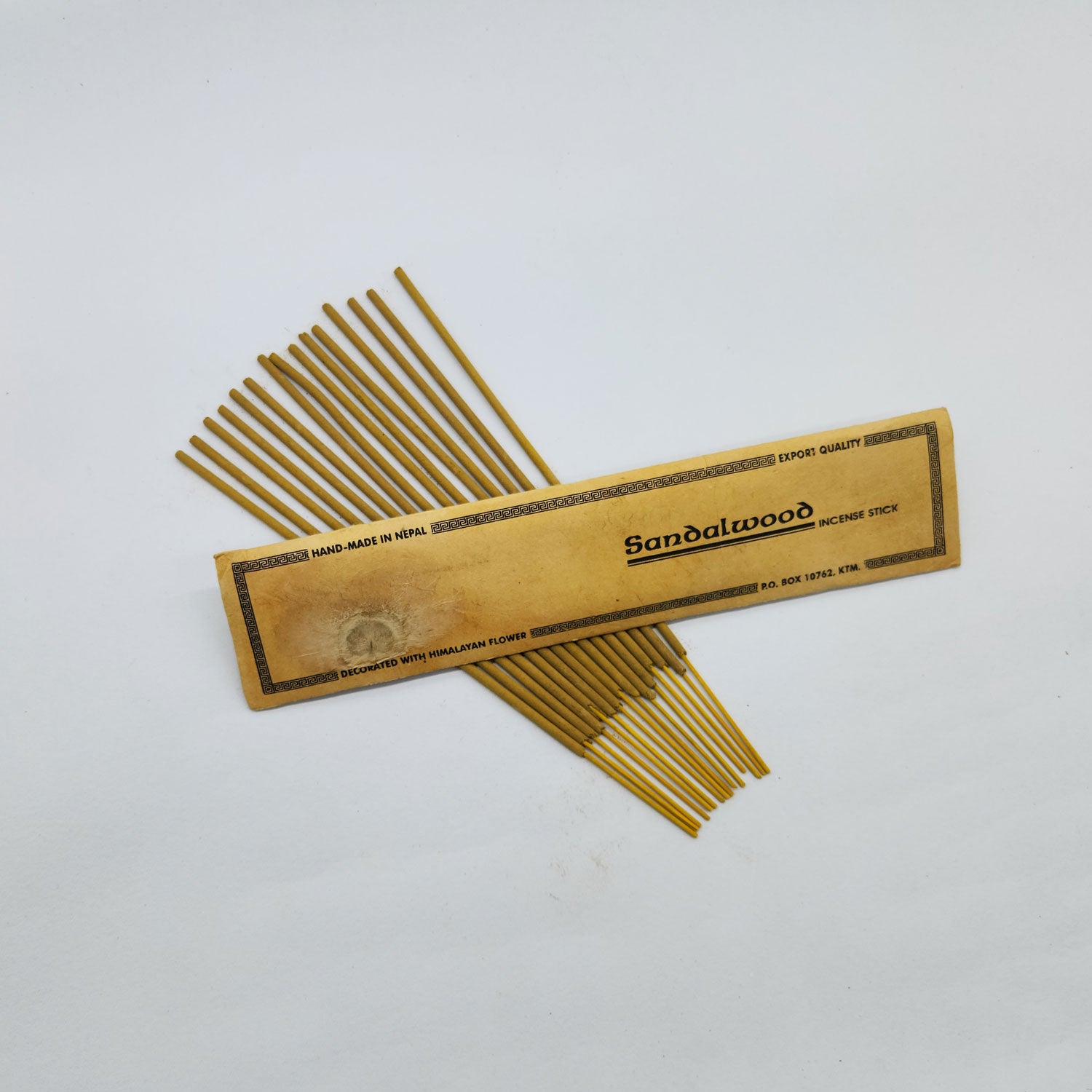 Sandalwood Flora Incense Sticks – Warm & Woody Aroma