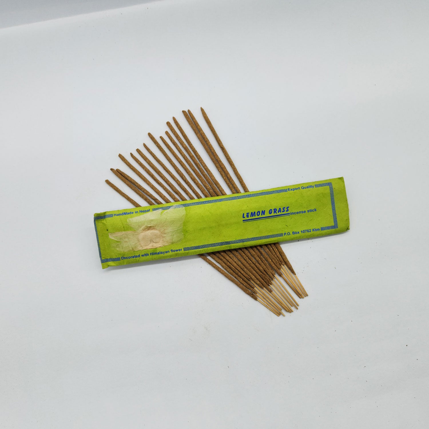Lemongrass Flora Incense Sticks – Fresh & Citrusy Aroma