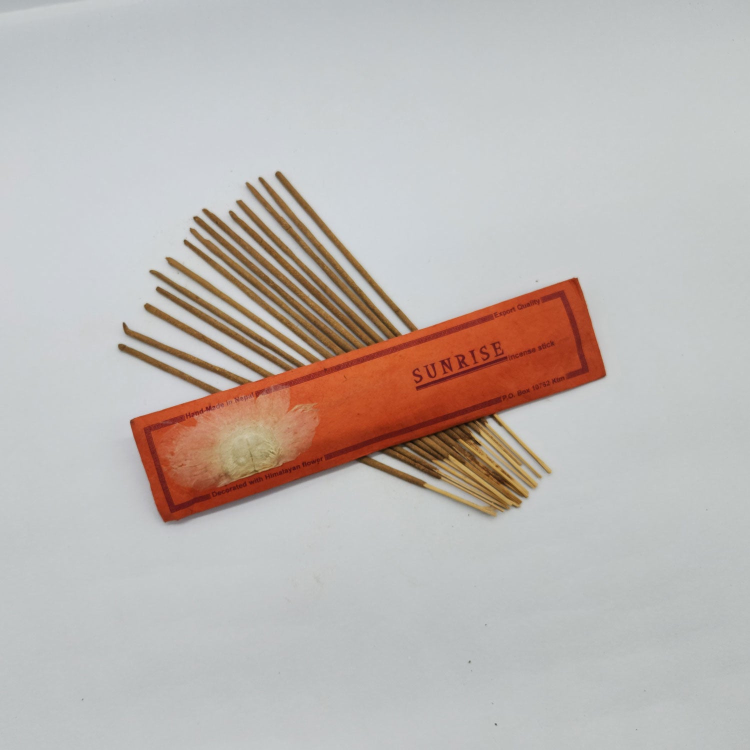 Sunrise Flora Incense Sticks – Fresh & Uplifting Aroma