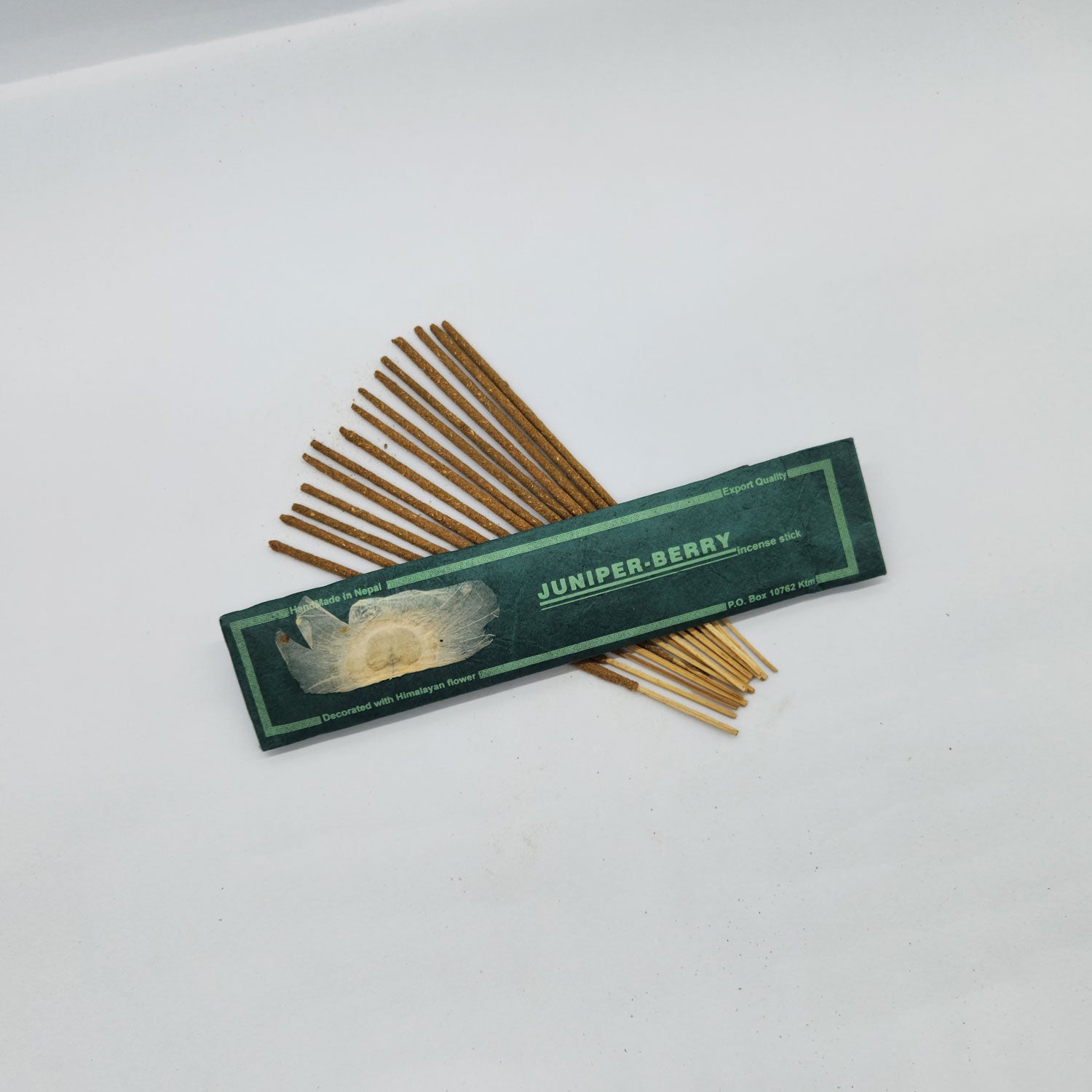 Juniper Berry Flora Incense Sticks – Fresh & Woody Aroma