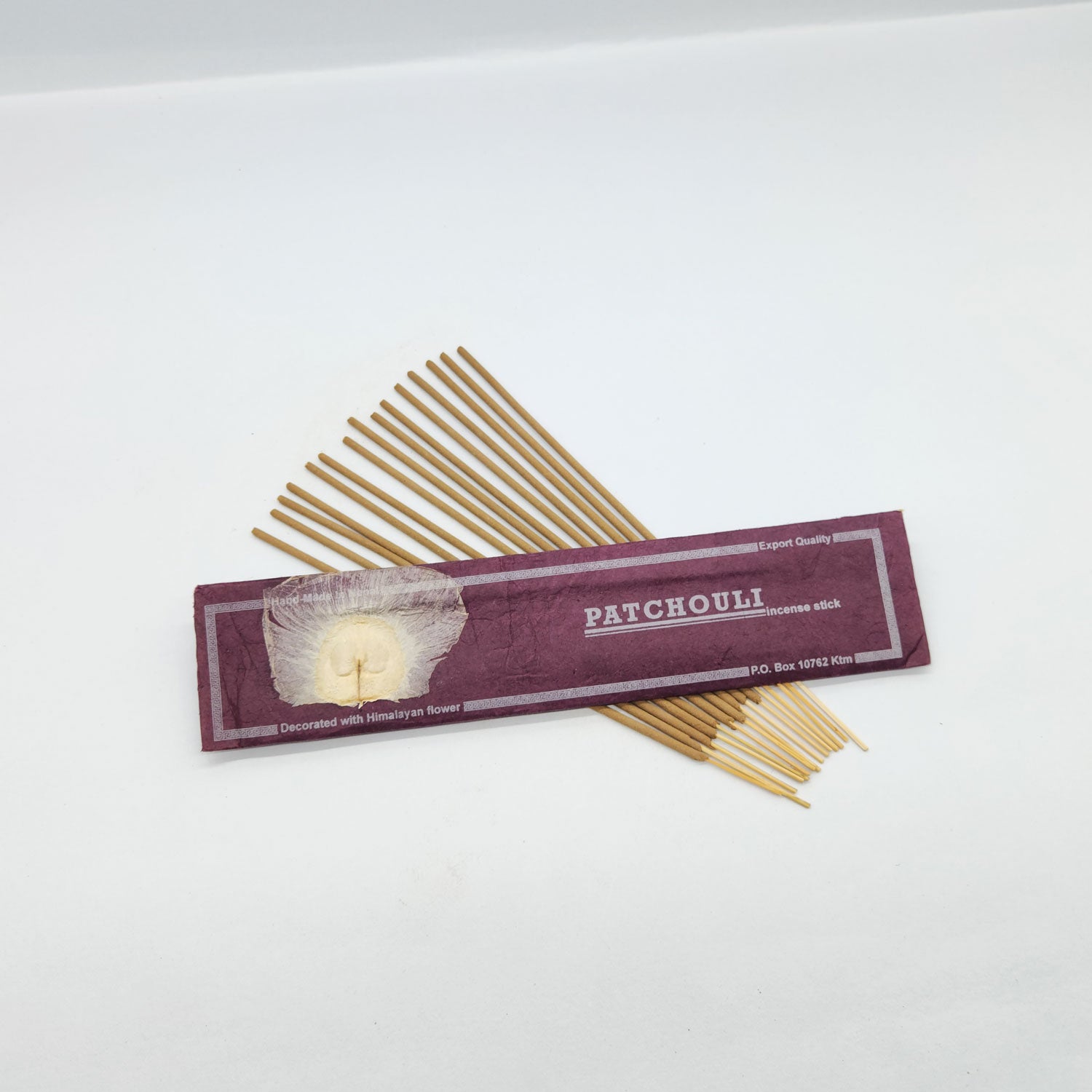 Patchouli Flora Incense Sticks – Earthy & Rich Aroma