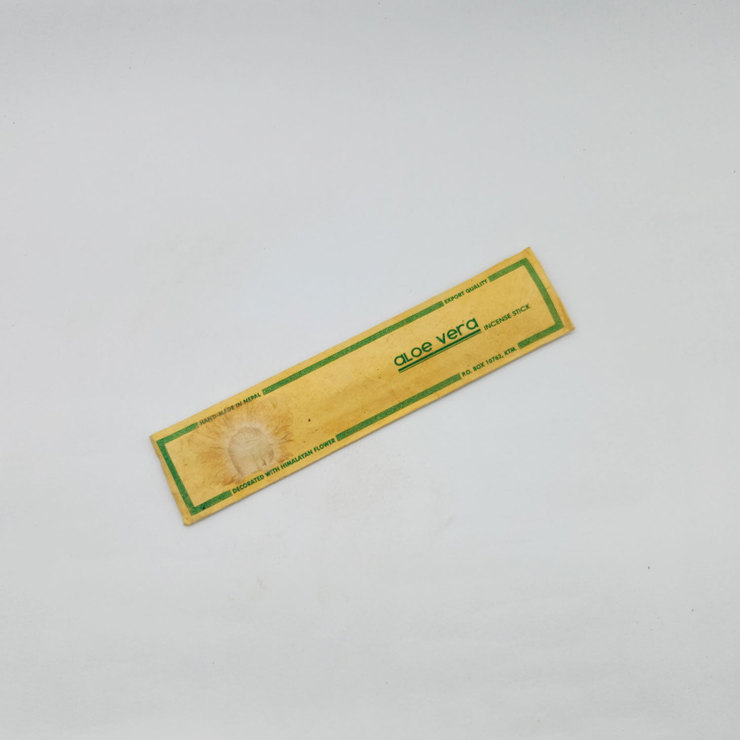 Aloe Vera Flora Incense Sticks – Fresh & Soothing Aroma