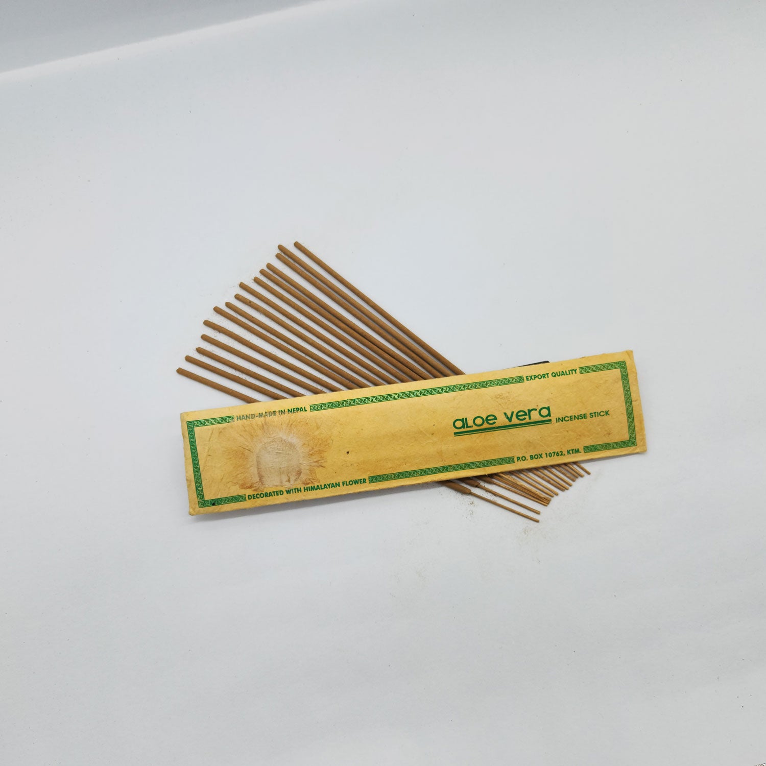 Aloe Vera Flora Incense Sticks – Fresh & Soothing Aroma
