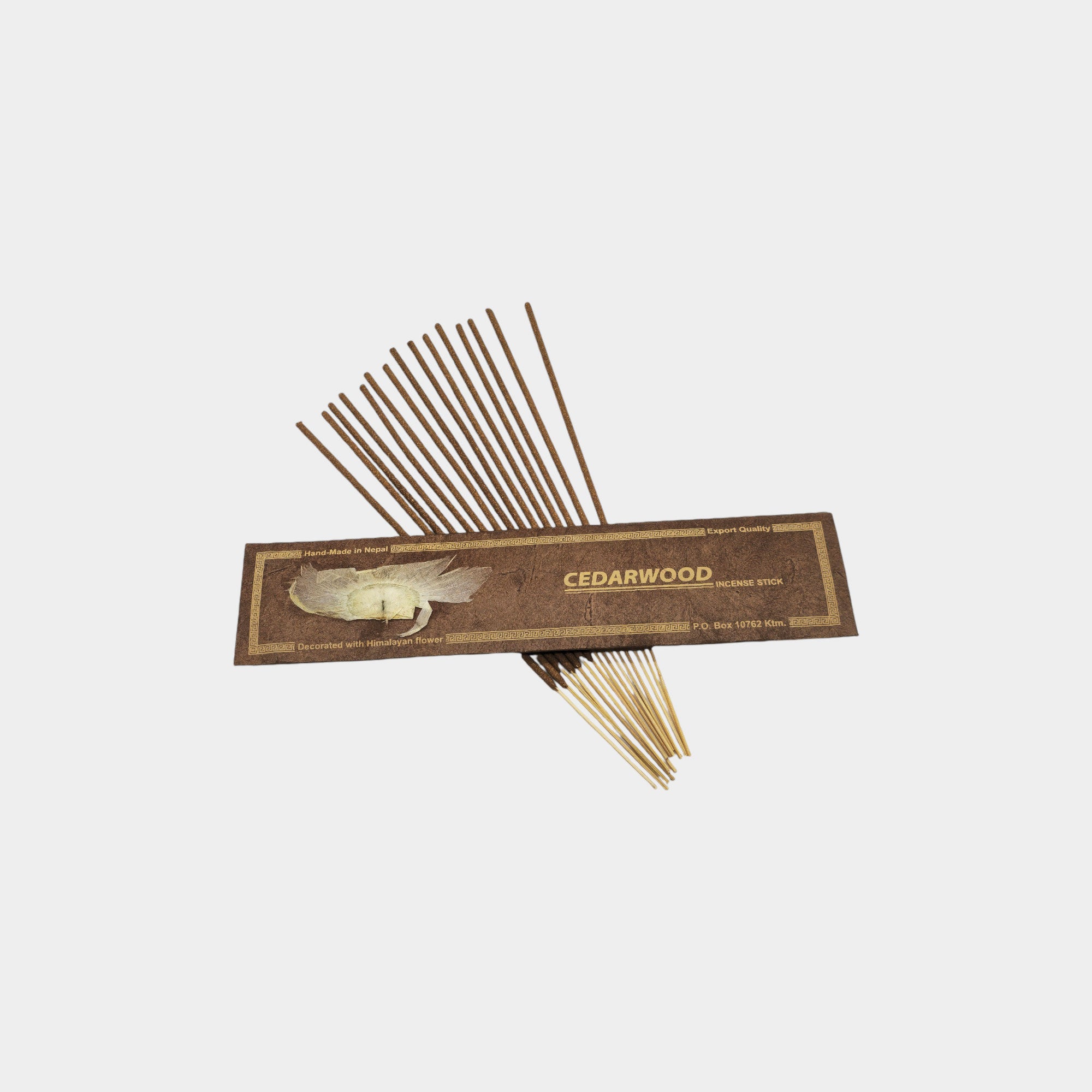 Cedarwood Flora Incense Sticks – Warm & Woody Aroma